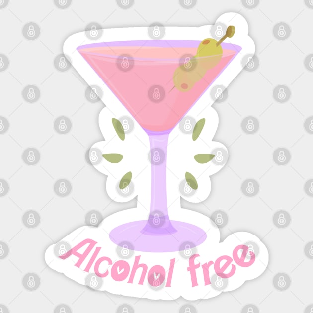 Alcohol free Sticker by Brunaesmanhott0